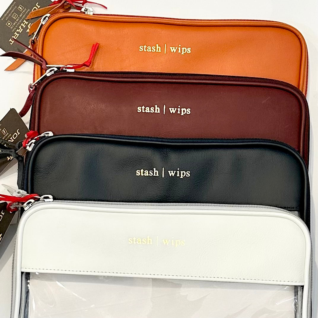 Leather Folio + stash wips prestamp