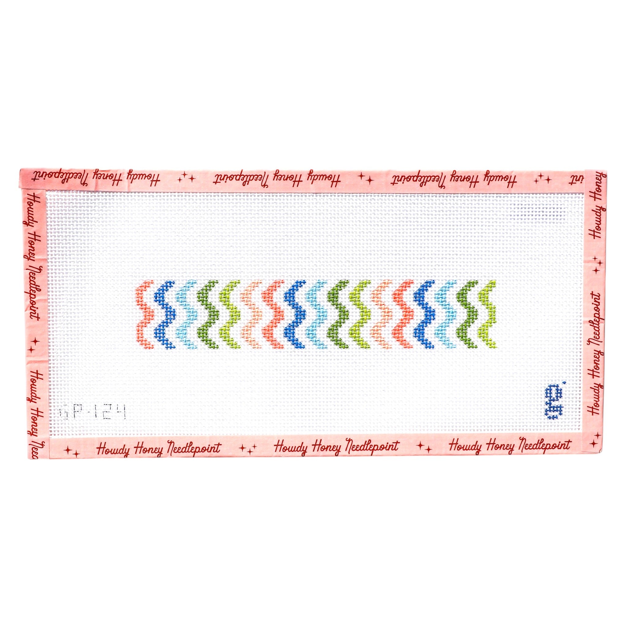 Rainbow Squiggle Fob