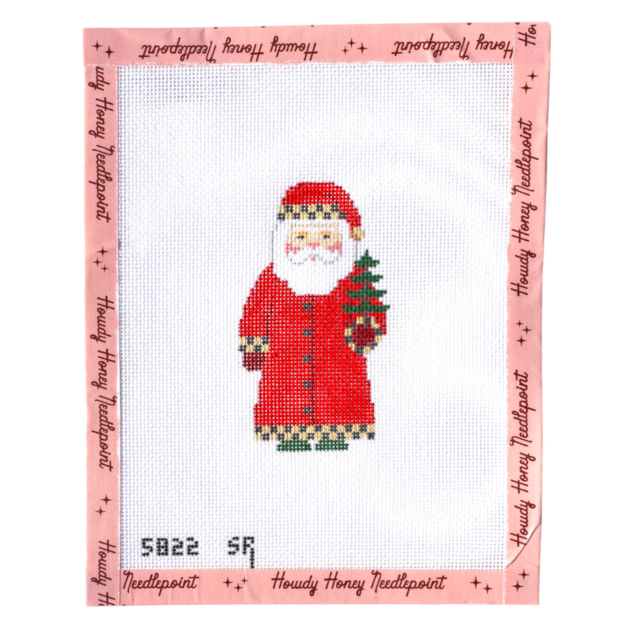 Little Santa with Tree