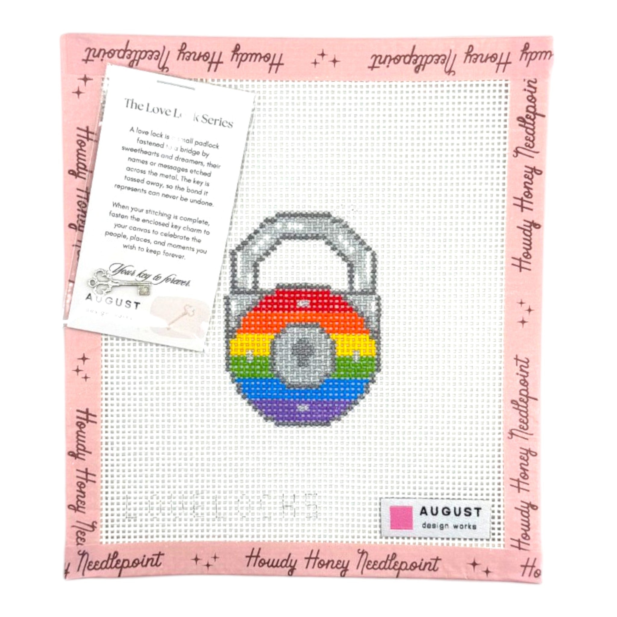 Rainbow Love Lock
