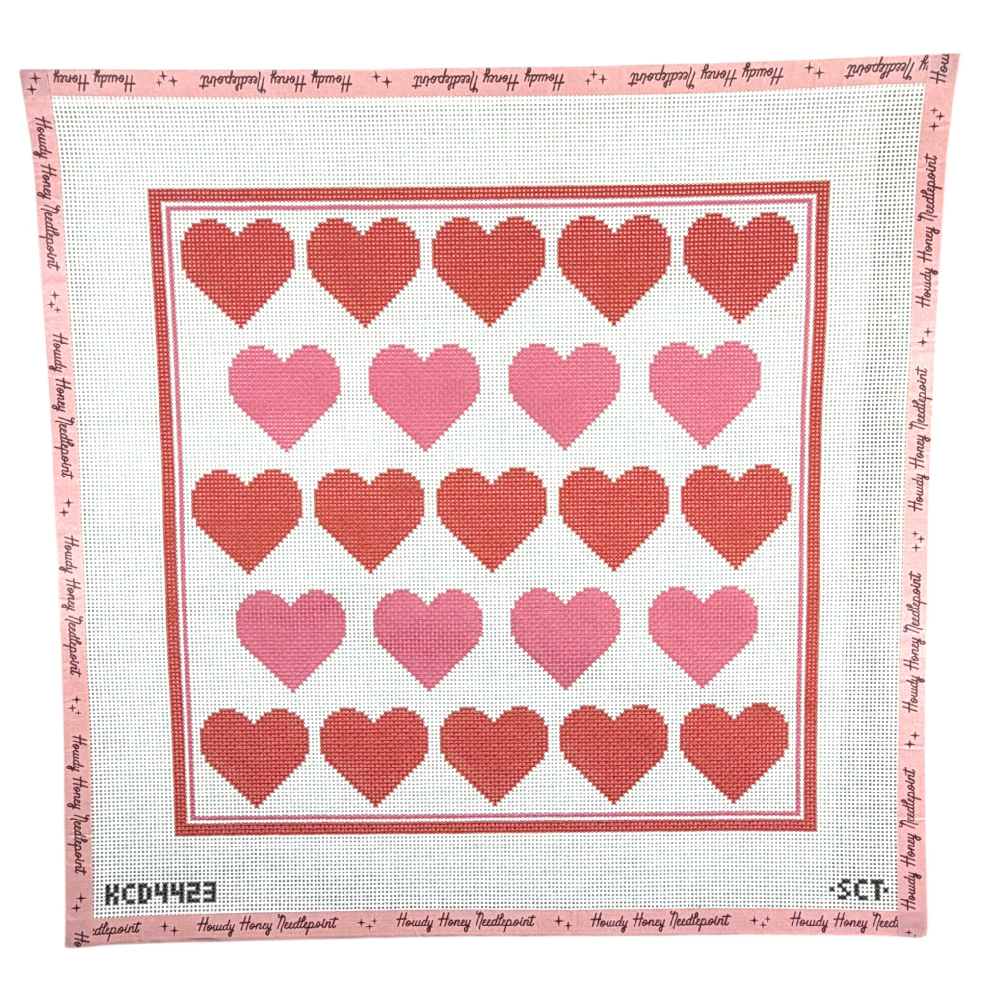 23 Hearts Pillow