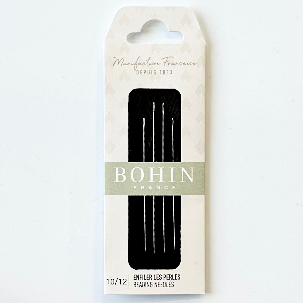 Bohin Beading Needles - Sizes 10/12 Long