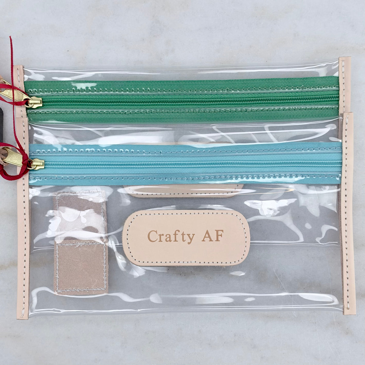 Clear Pouch + Crafty AF