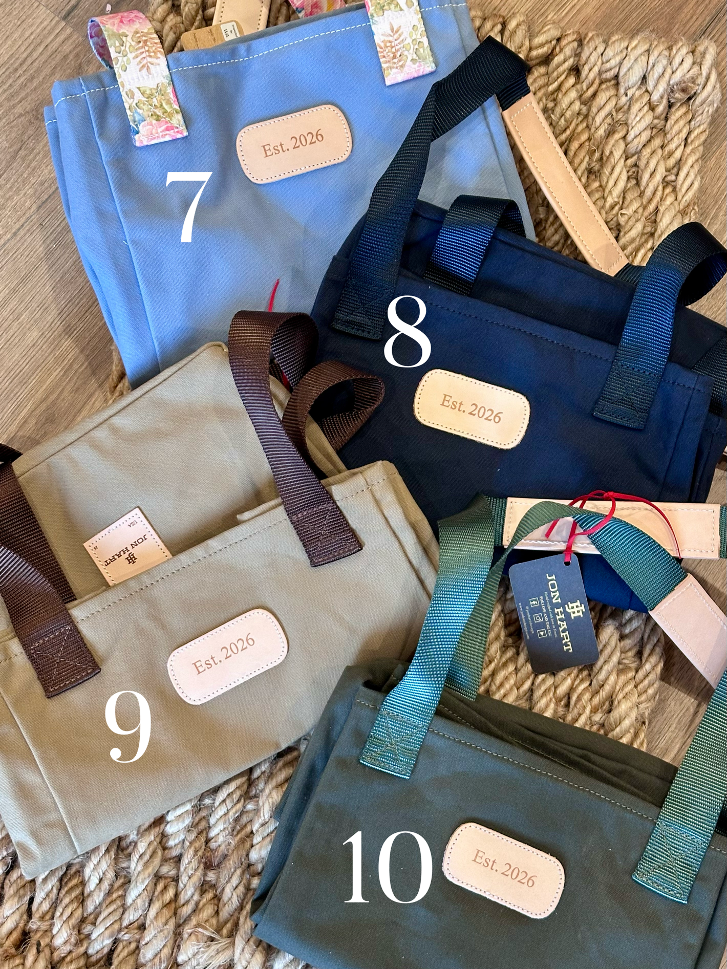 Market Tote + Pre Stamp