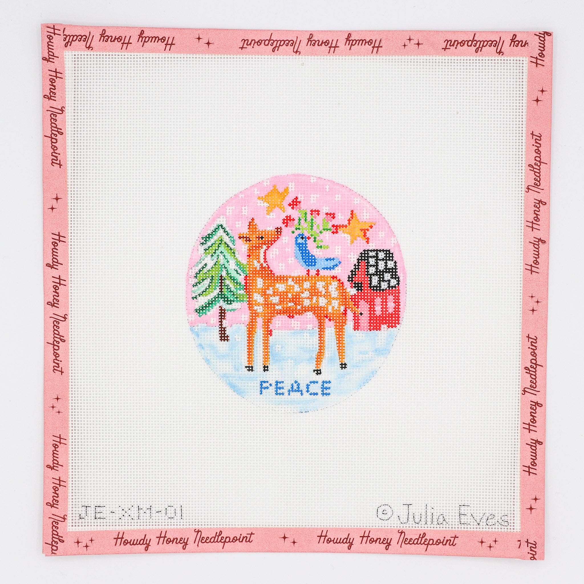 Peace Snow Scene