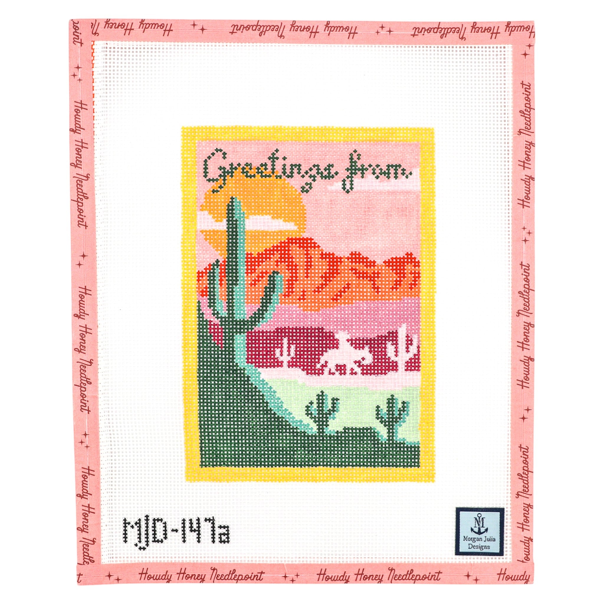 Greetings From...Way Out West Postcard