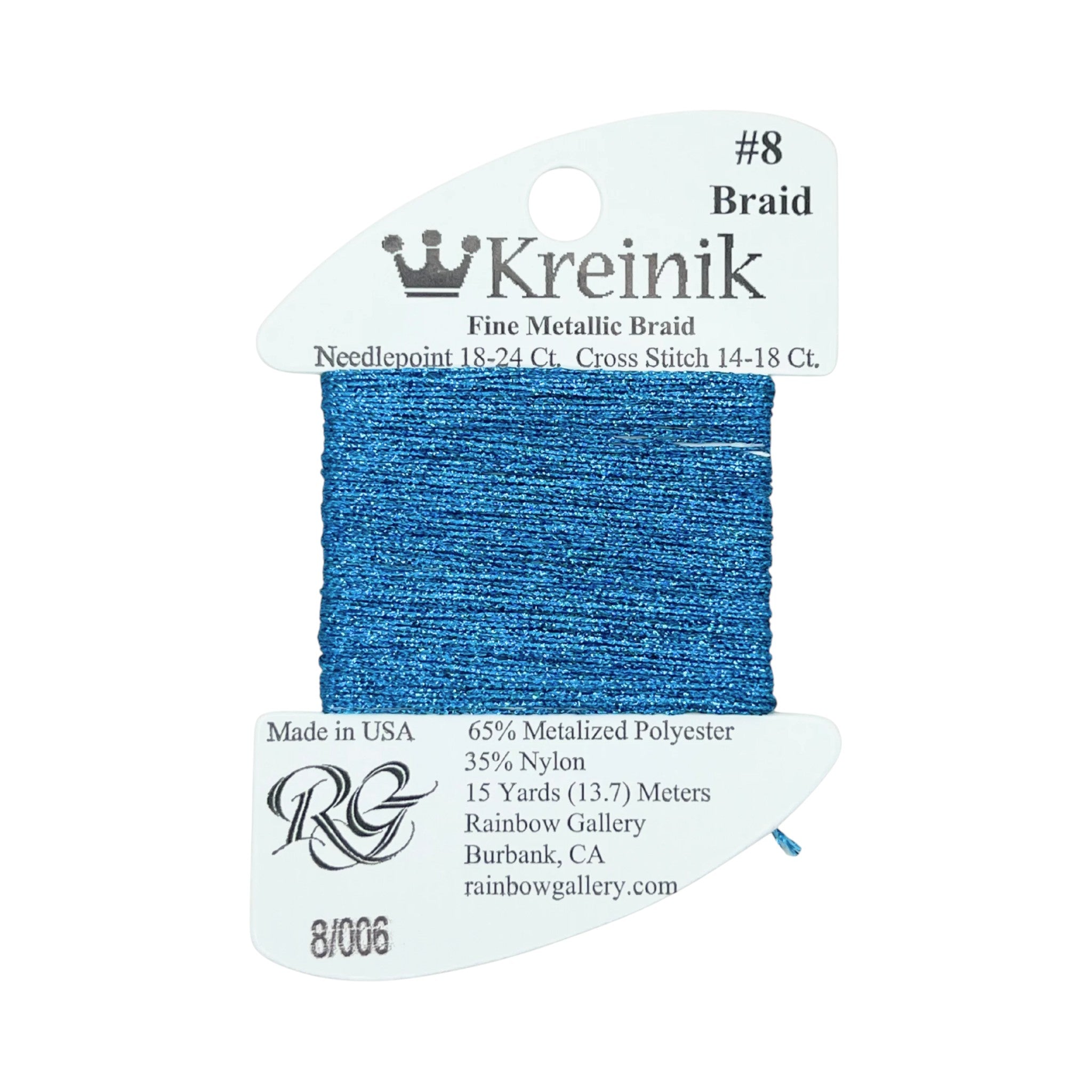 Kreinik #8 Braid – Howdy Honey Needlepoint