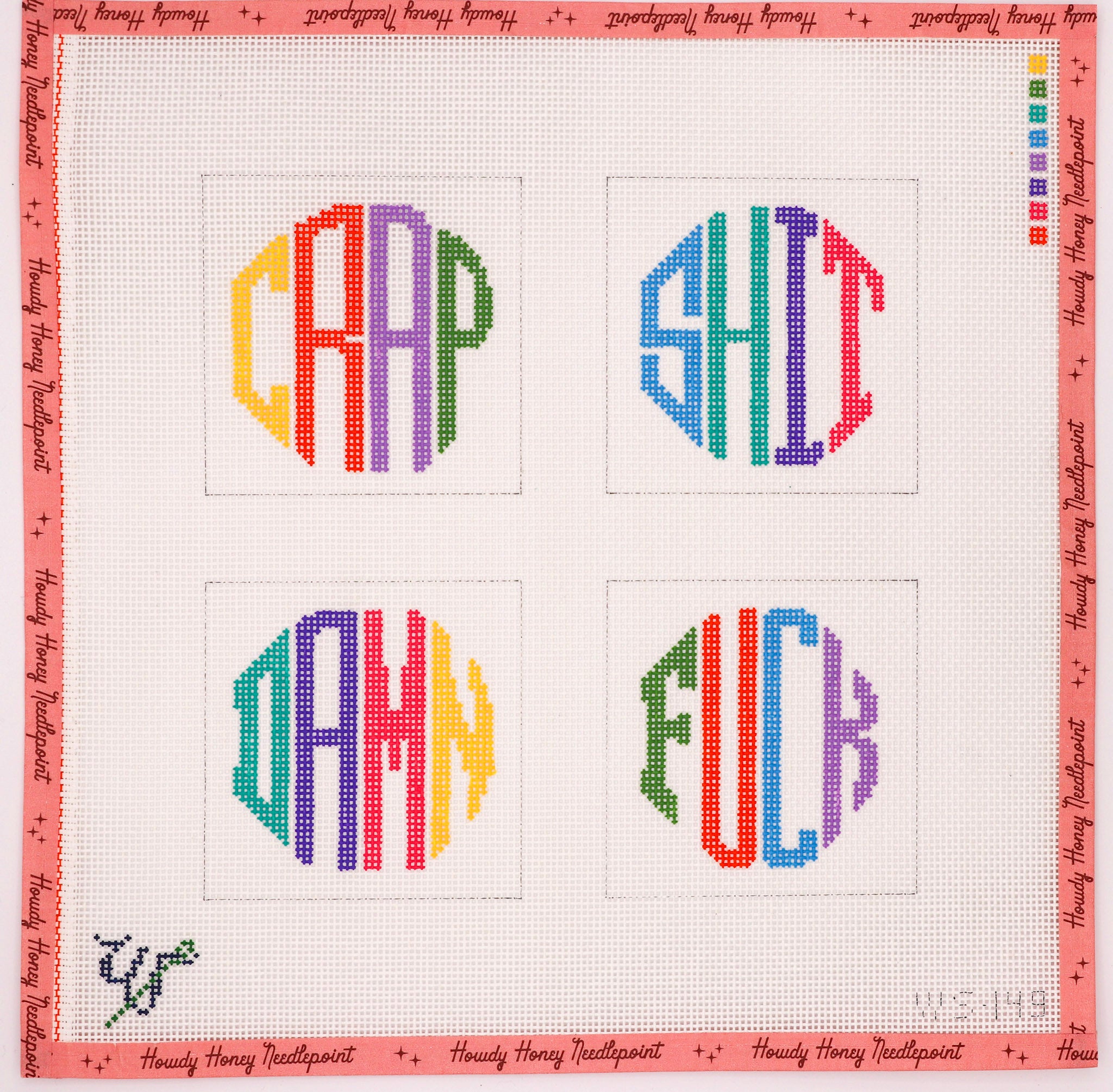 Multicolor Dirty Coasters