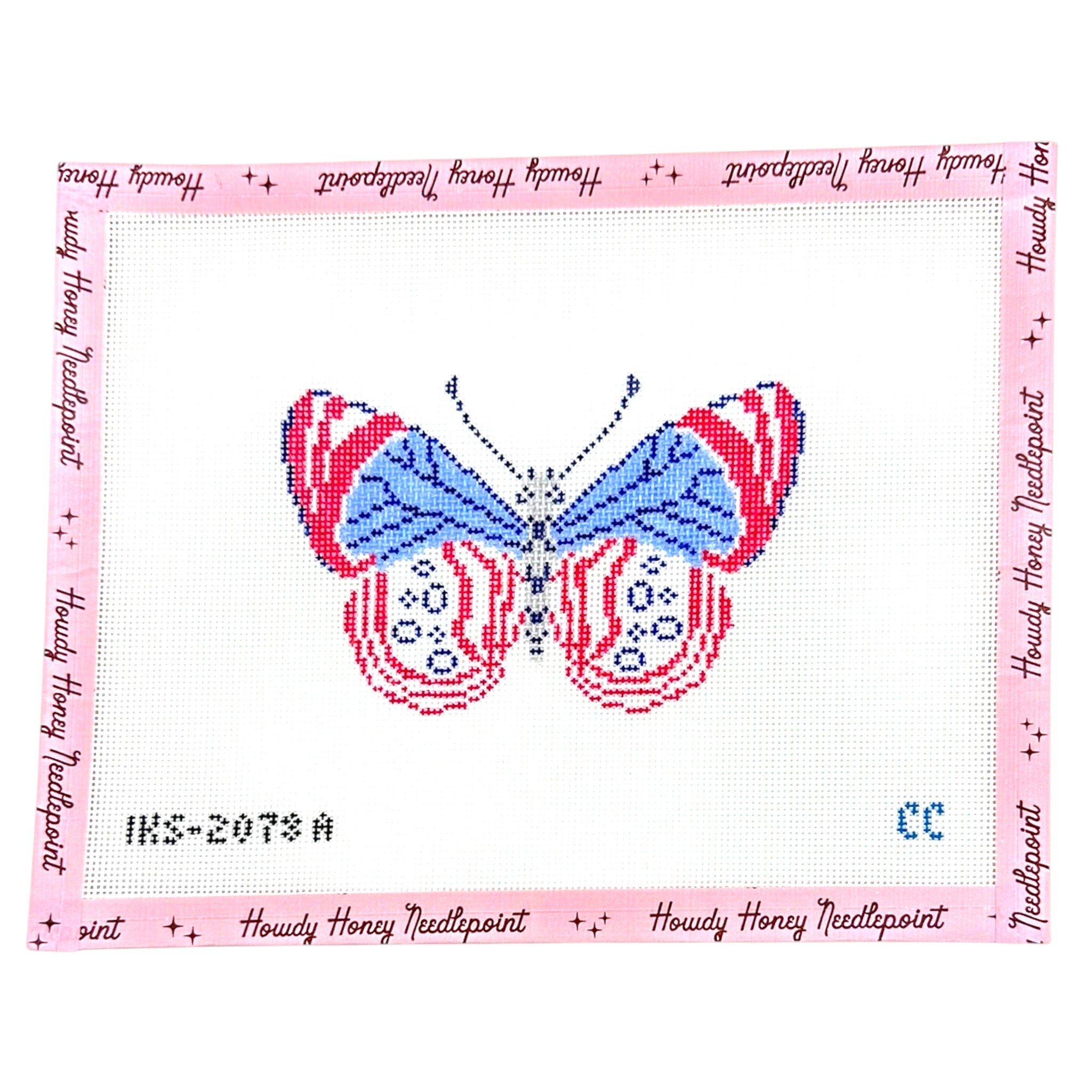 Patriotic Butterfly Ornament