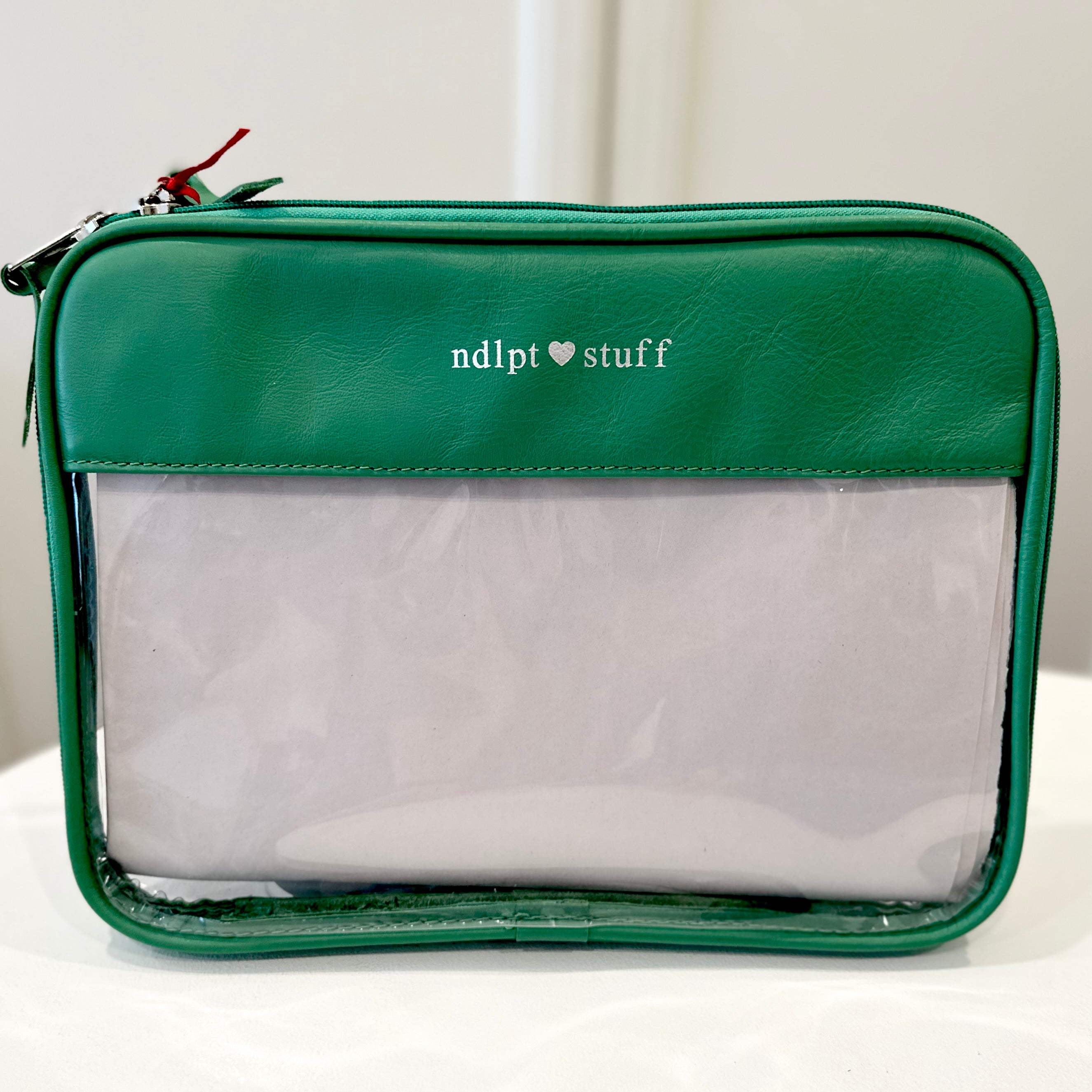 Leather Folio + assorted Pre Stamp