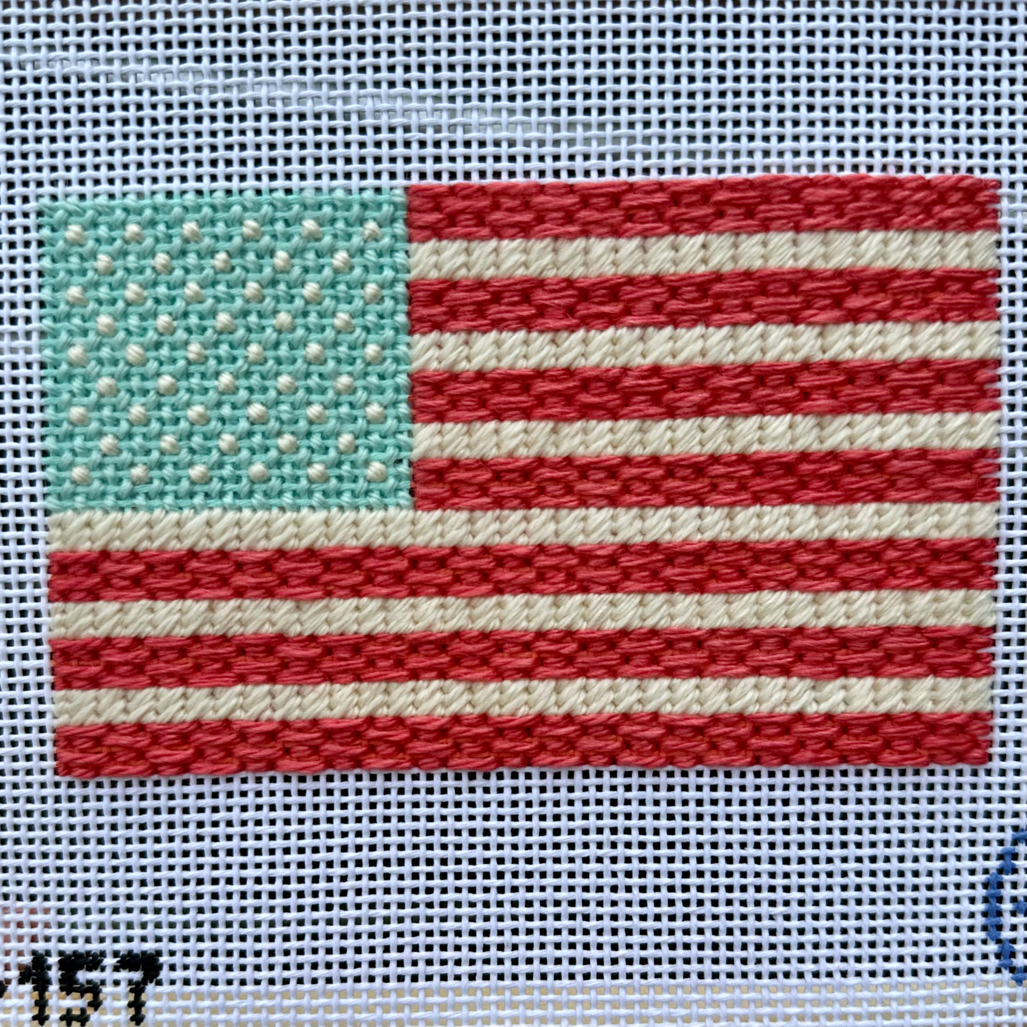 Class - Background Stitches (American Flag)