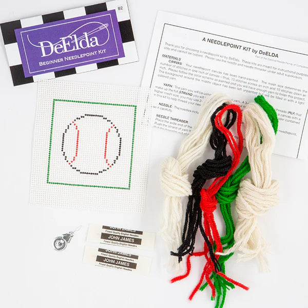 DeElda Beginner Needlepoint Kits