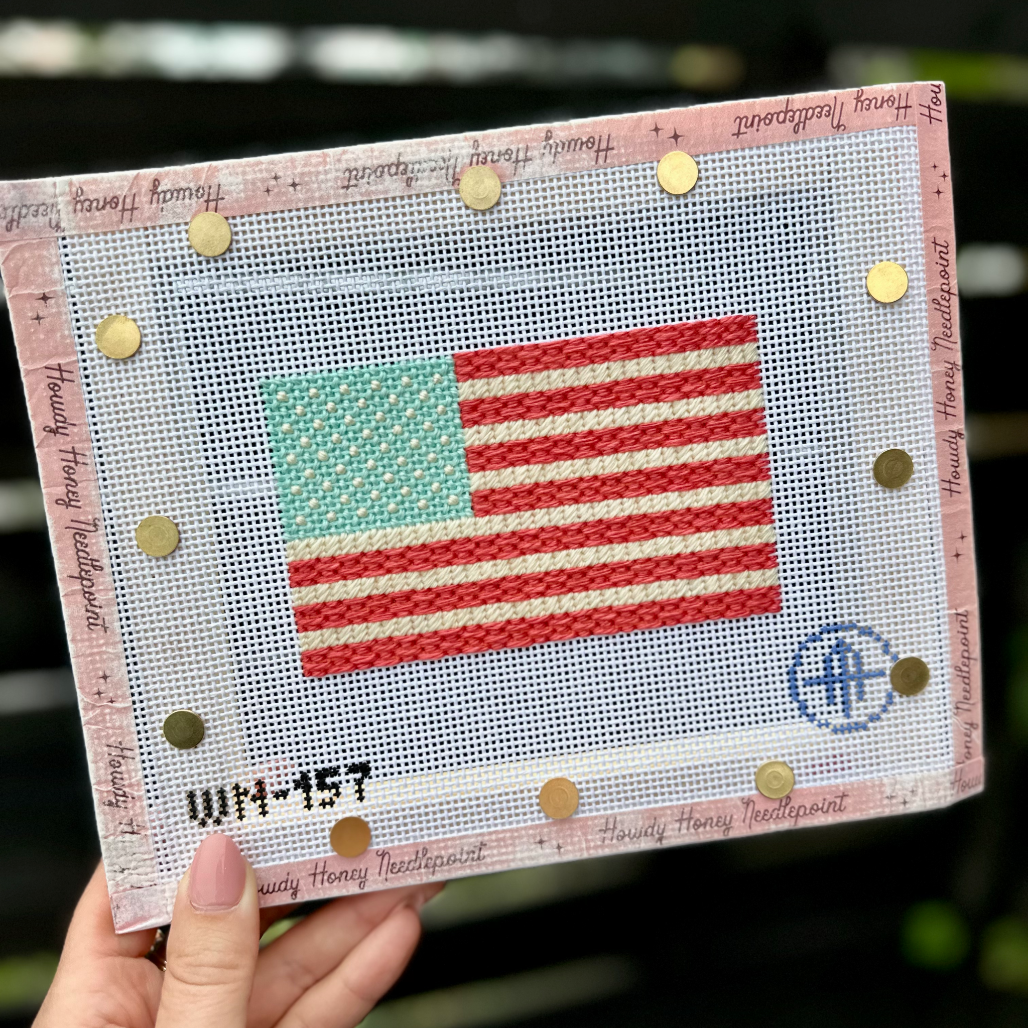 Class - Background Stitches (American Flag)