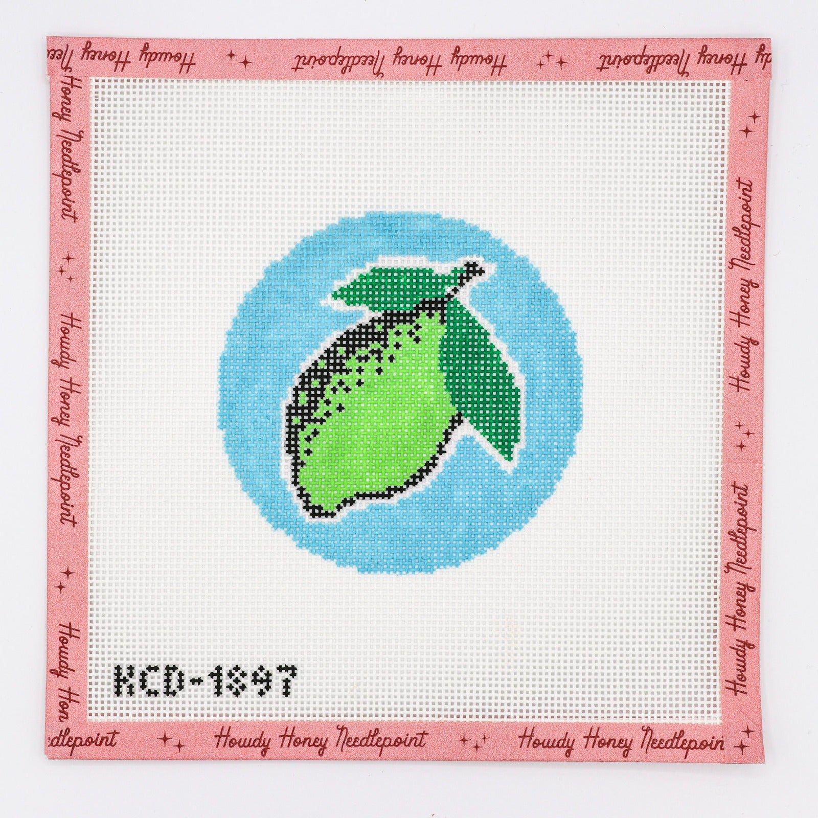 Pop Art Lime Round