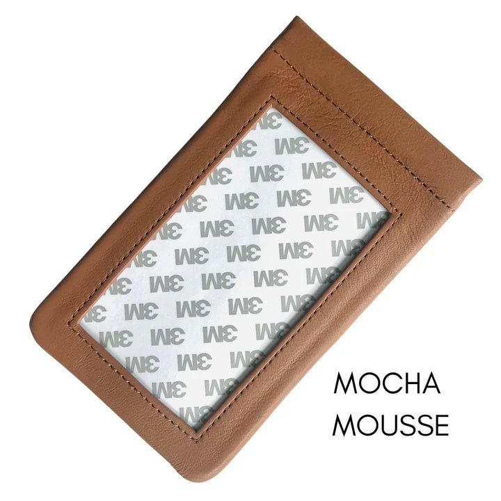 Self Finishing Leather Eyeglass Case