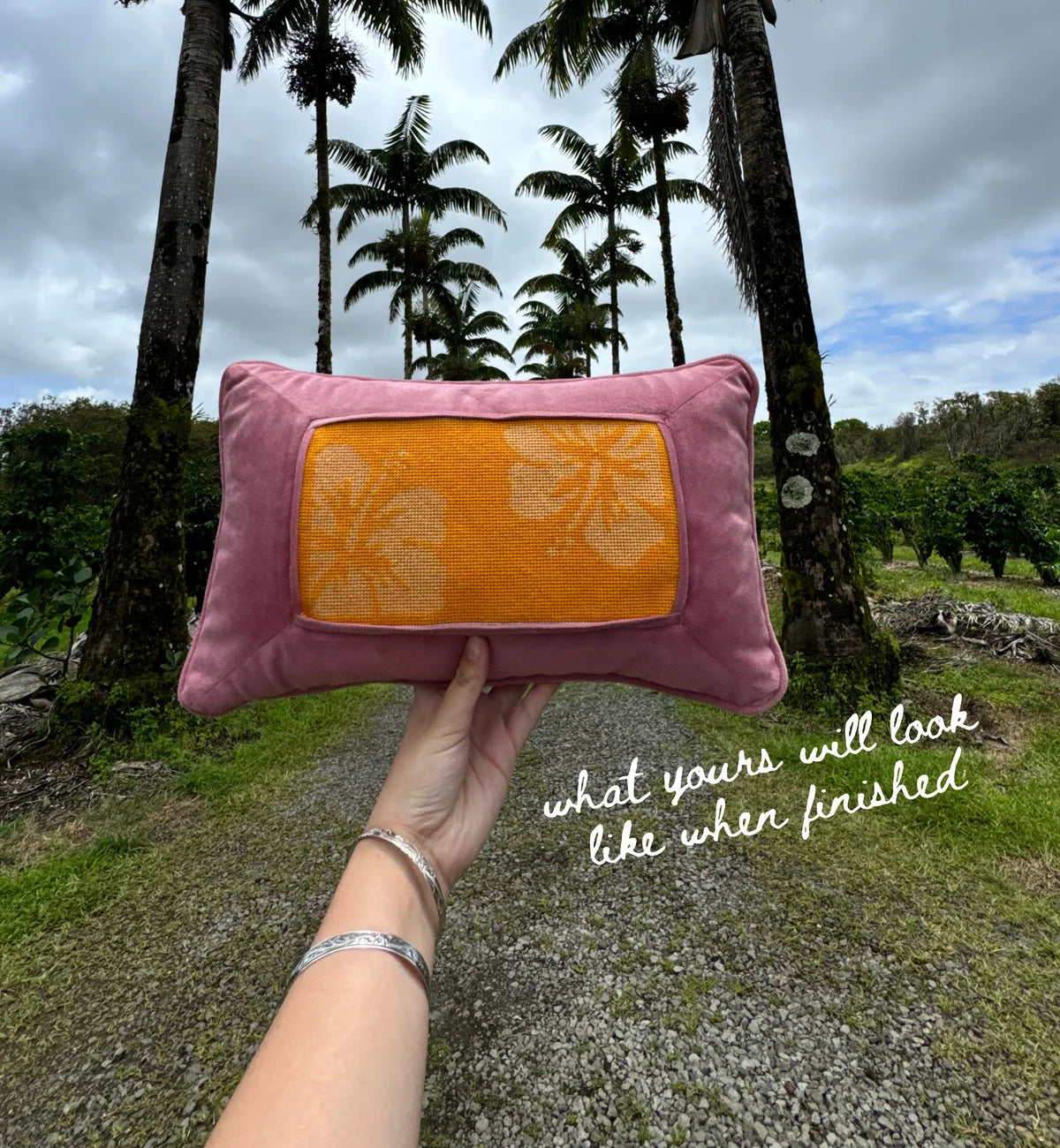 Self Finishing Pillows