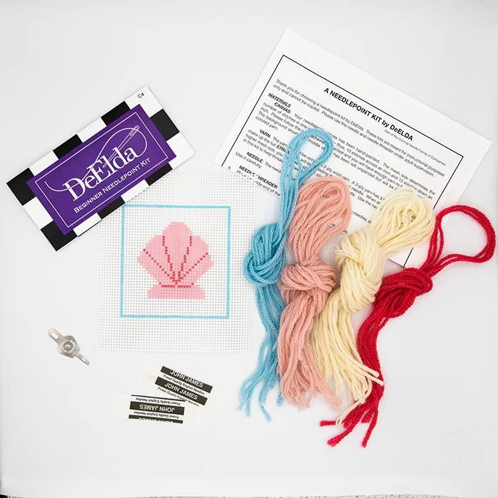 DeElda Beginner Needlepoint Kits