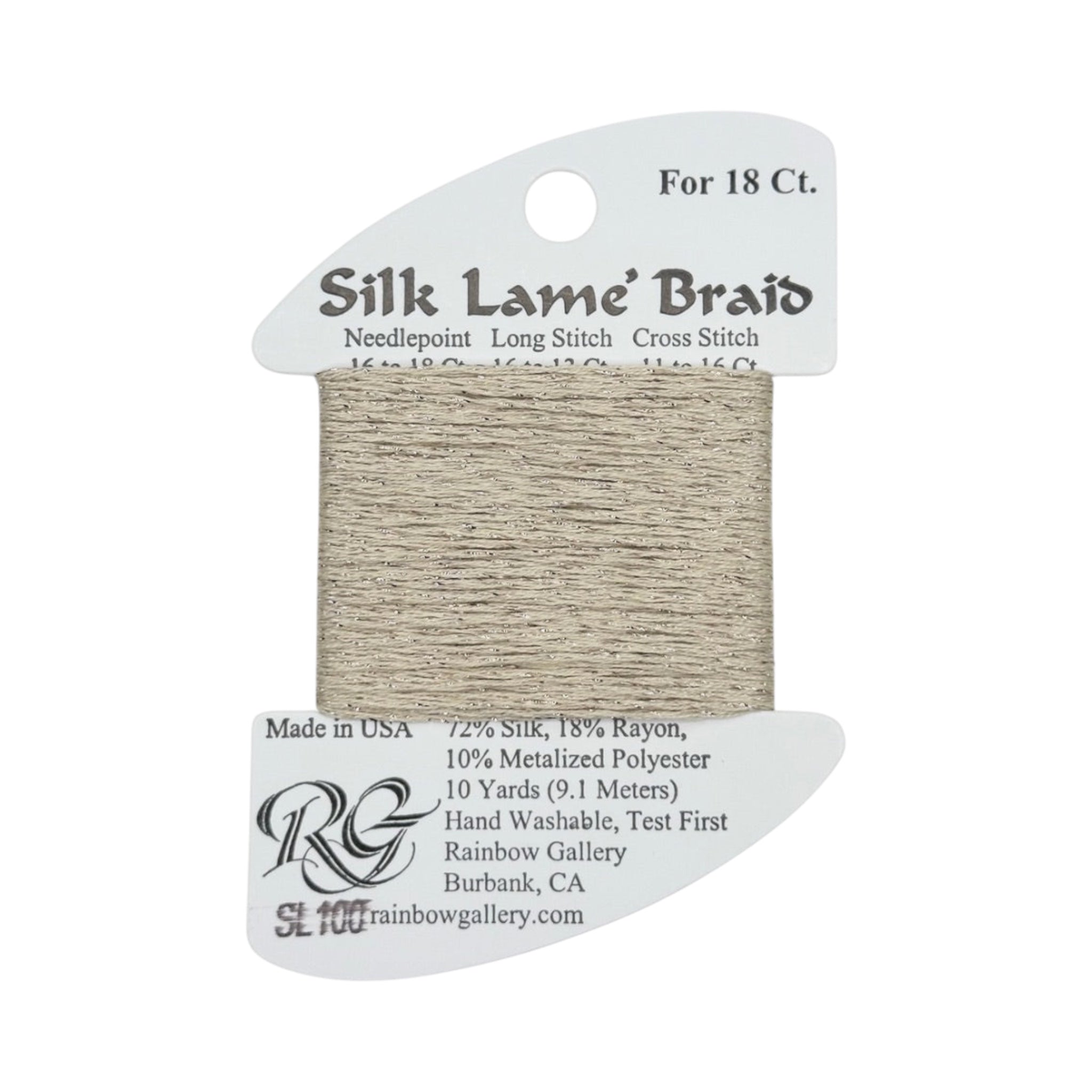 Silk Lamé Braid SL18