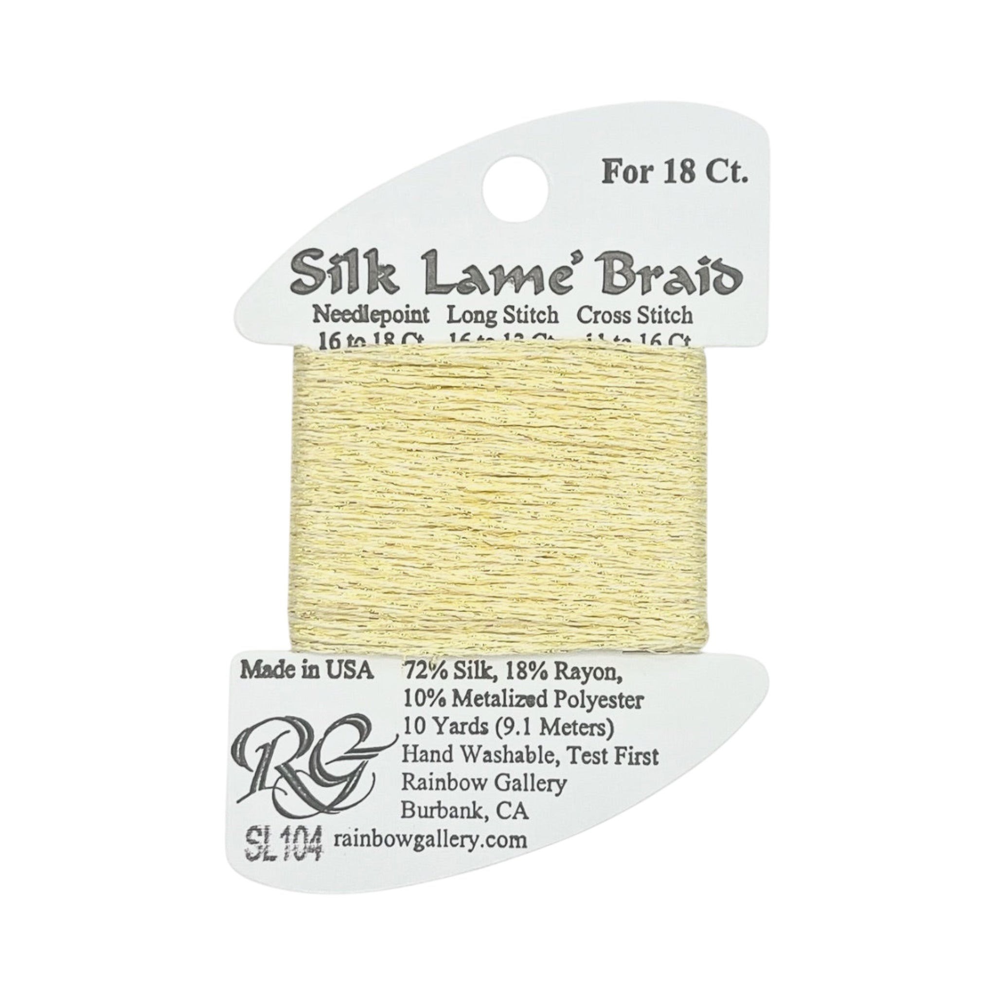 Silk Lamé Braid SL18
