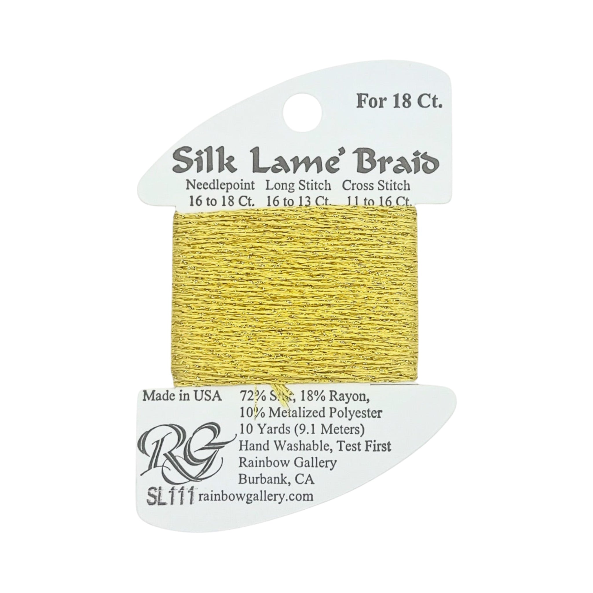 Silk Lamé Braid SL18