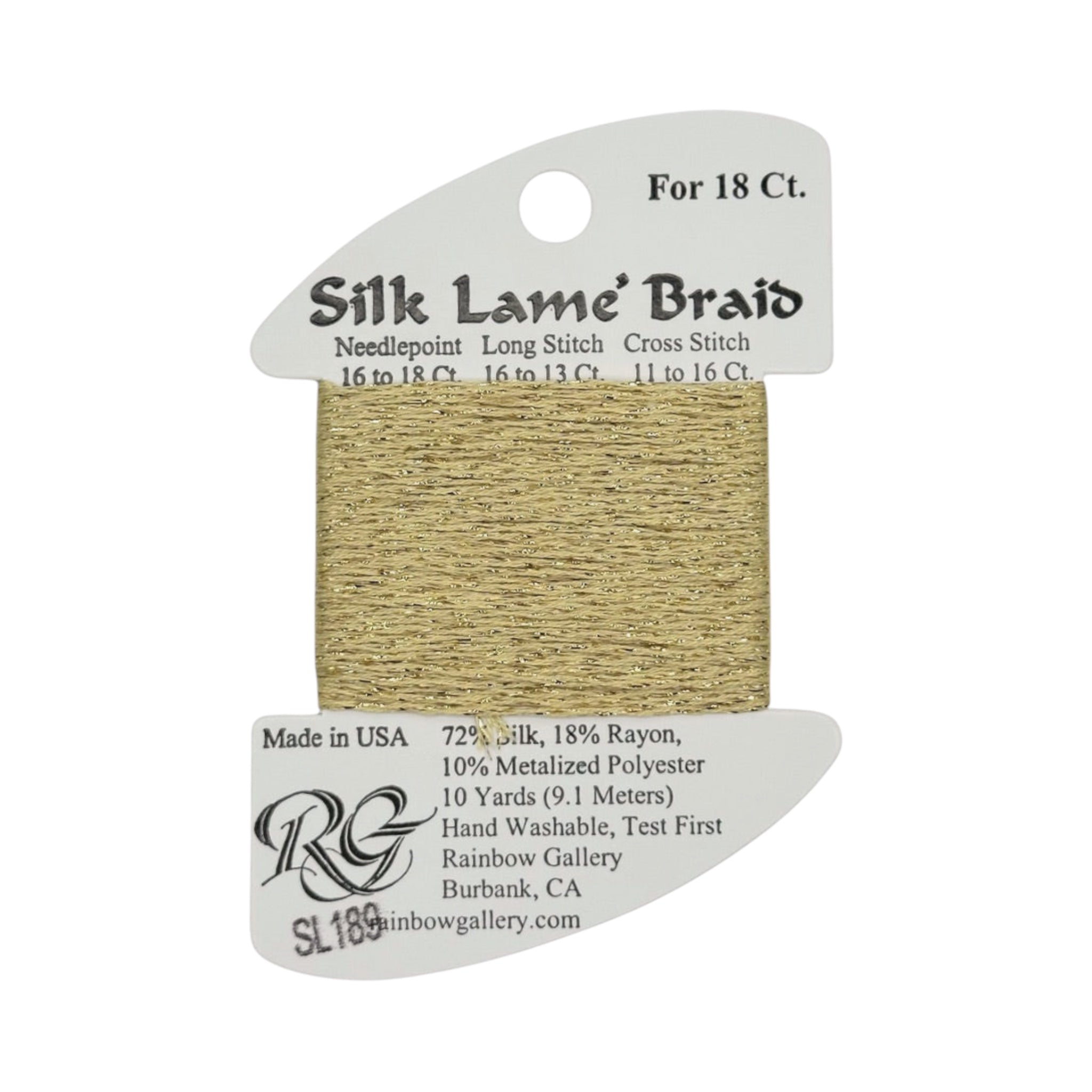 Silk Lamé Braid SL18