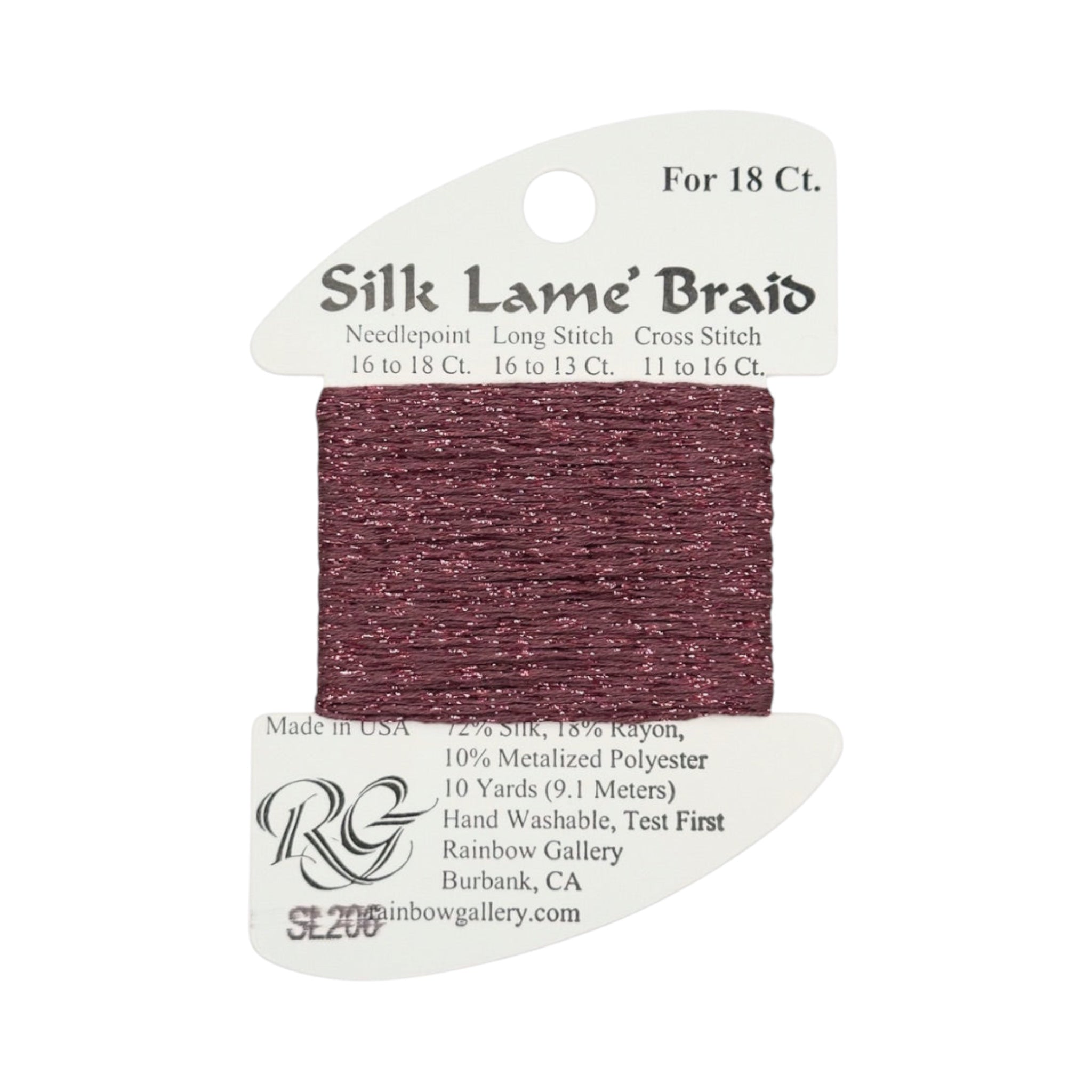 Silk Lamé Braid SL18
