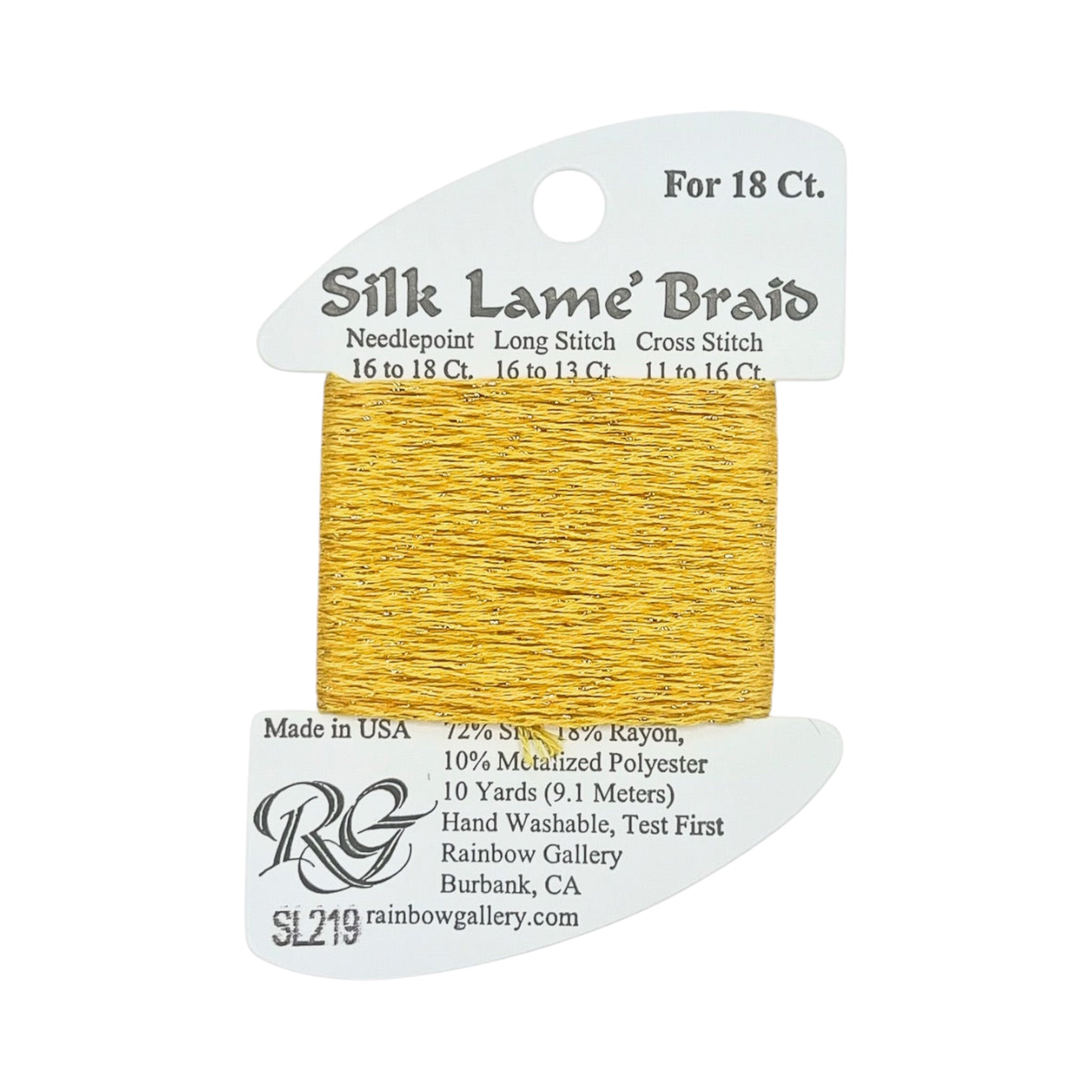 Silk Lamé Braid SL18