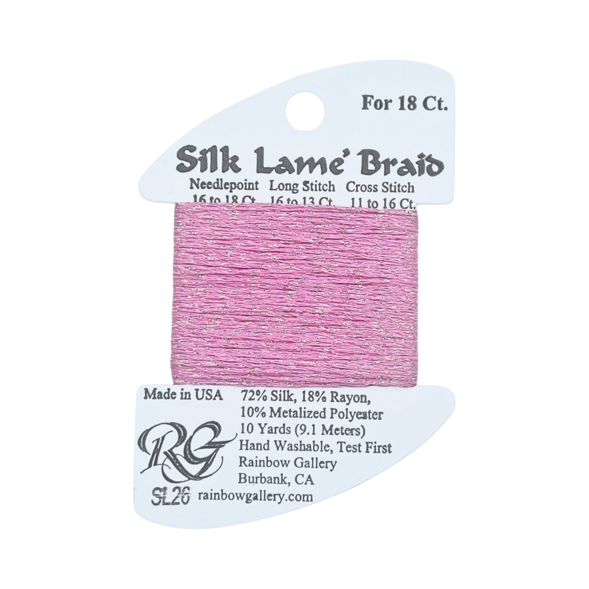 Silk Lamé Braid SL18