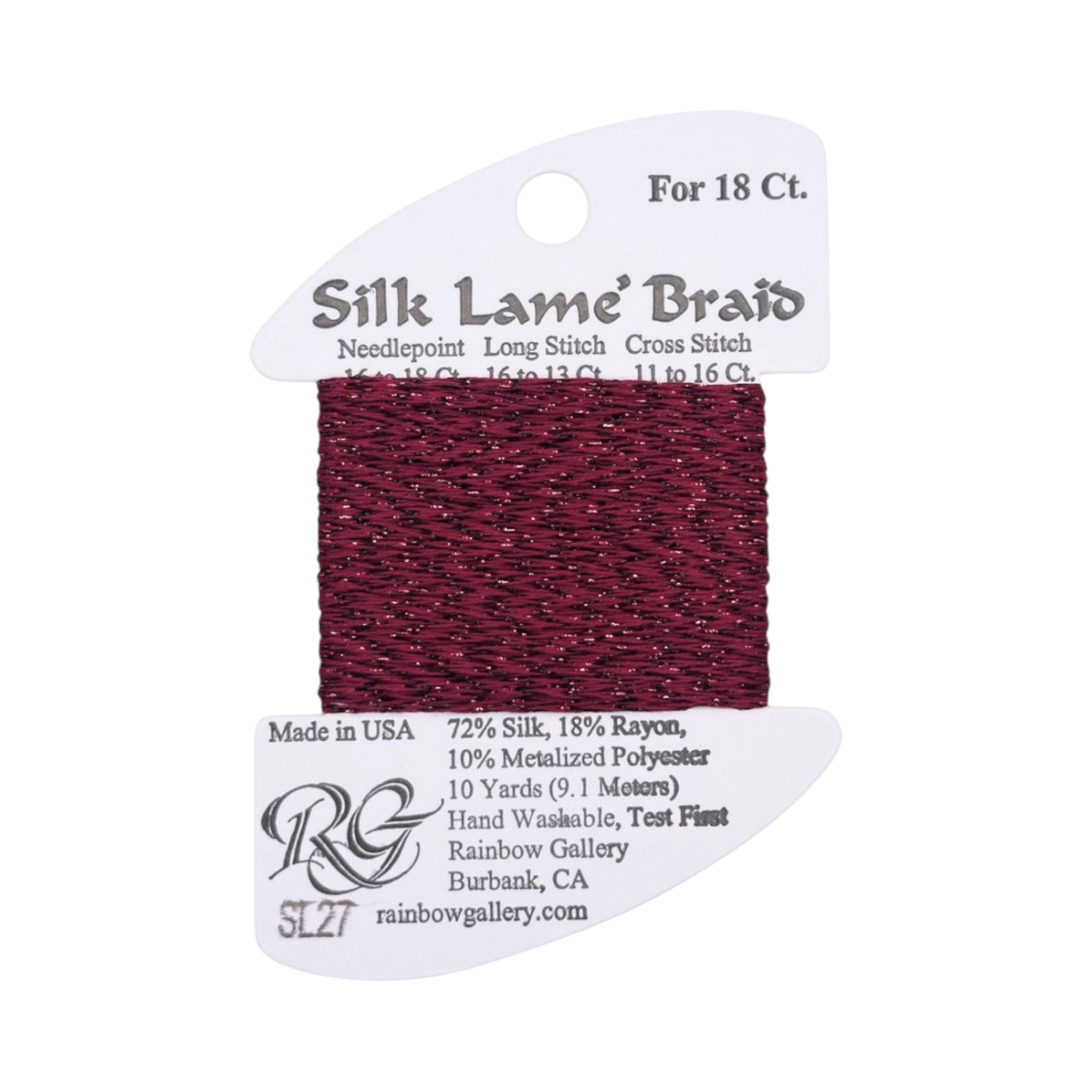 Silk Lamé Braid SL18