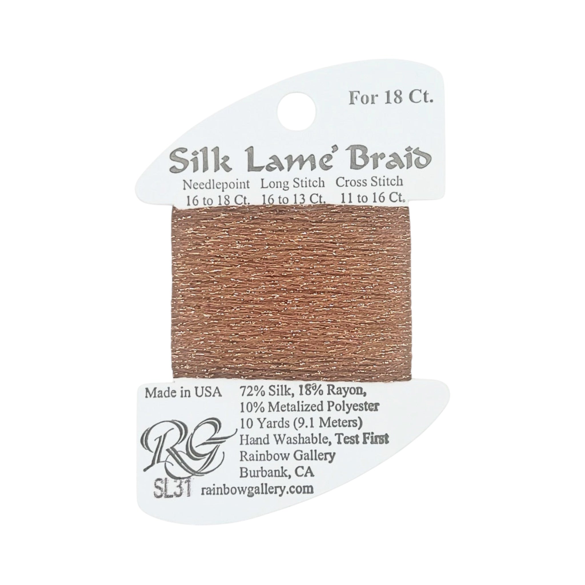 Silk Lamé Braid SL18