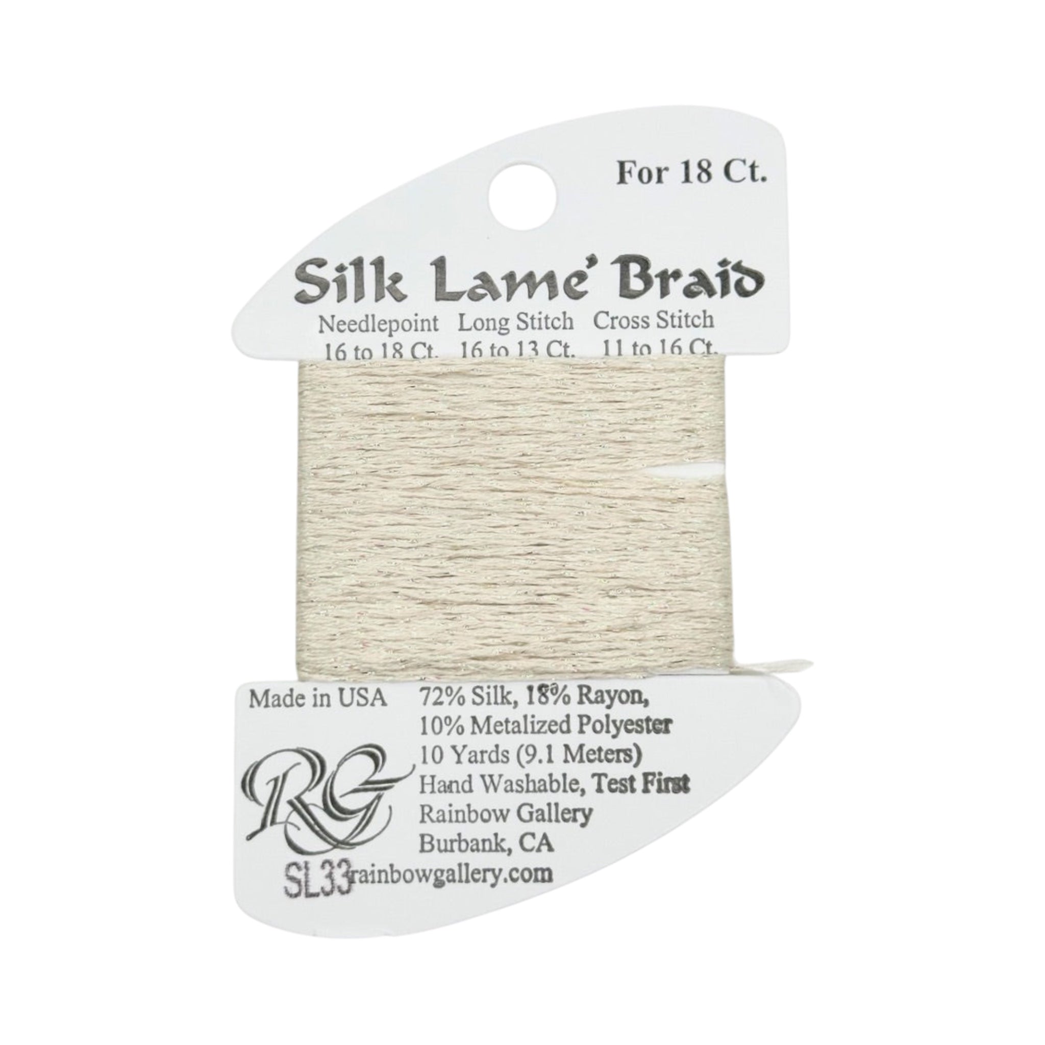 Silk Lamé Braid SL18