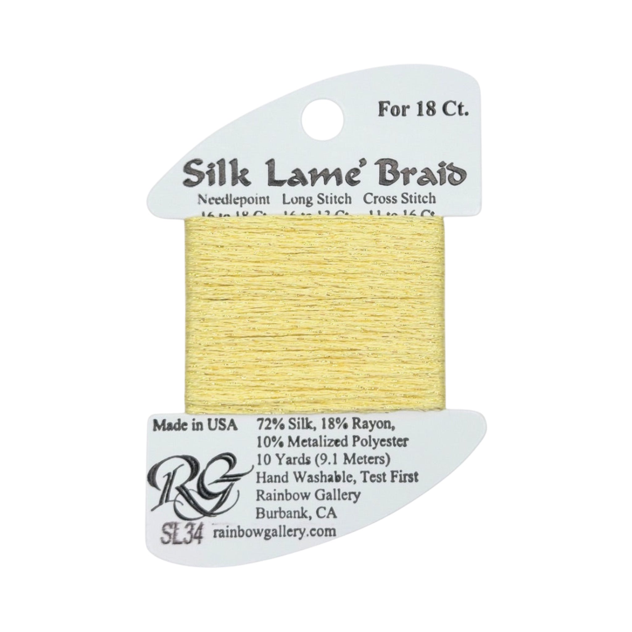 Silk Lamé Braid SL18