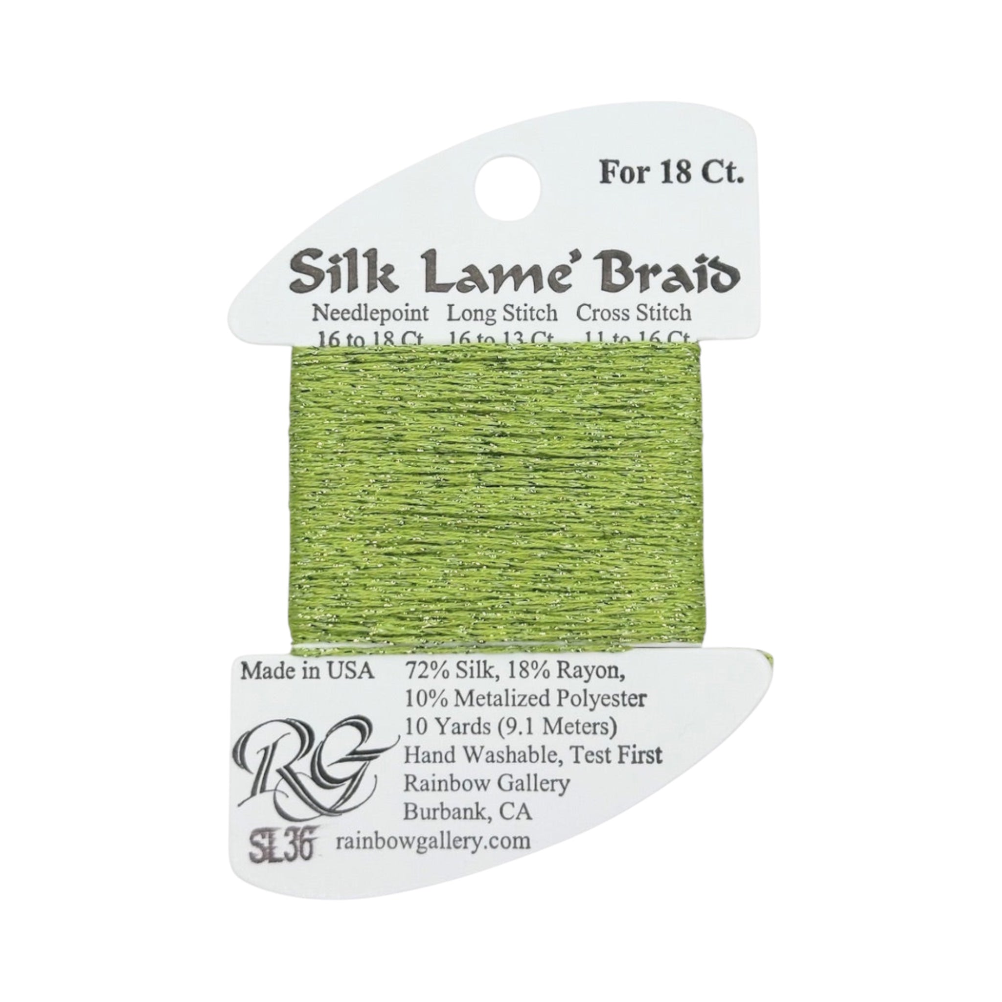 Silk Lamé Braid SL18
