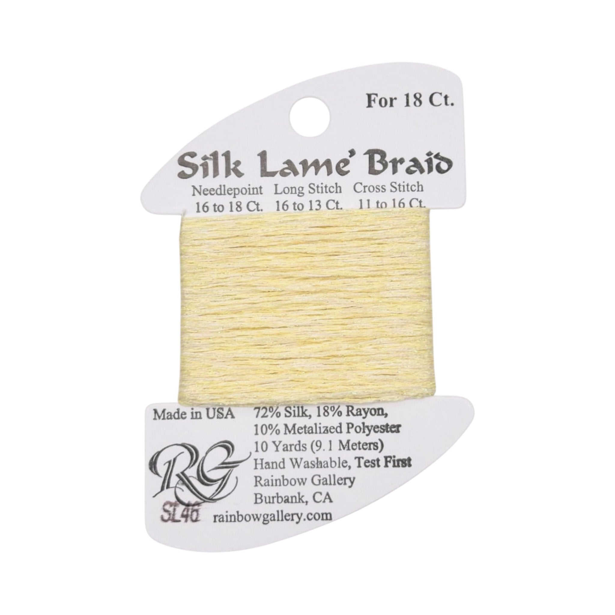 Silk Lamé Braid SL18
