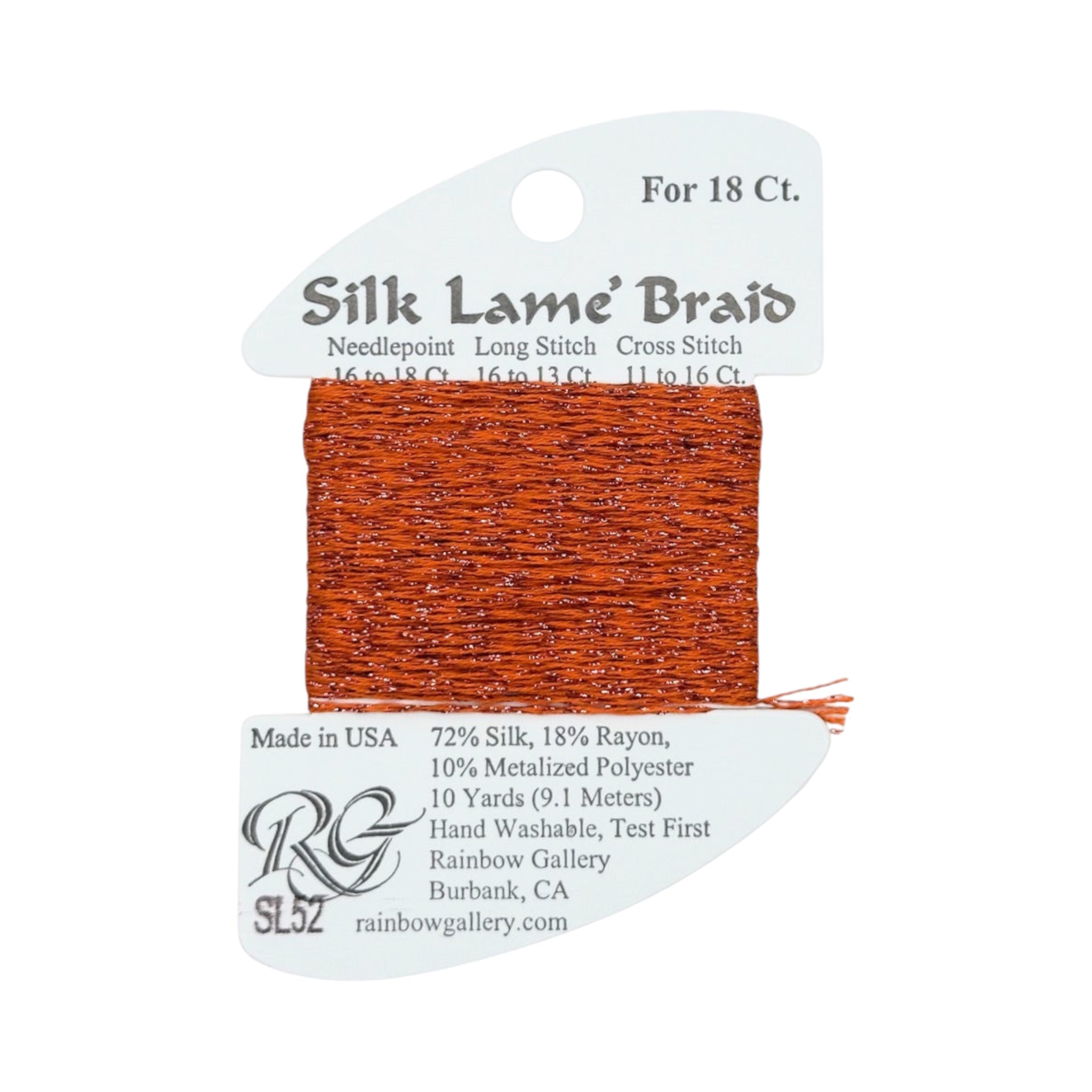 Silk Lamé Braid SL18
