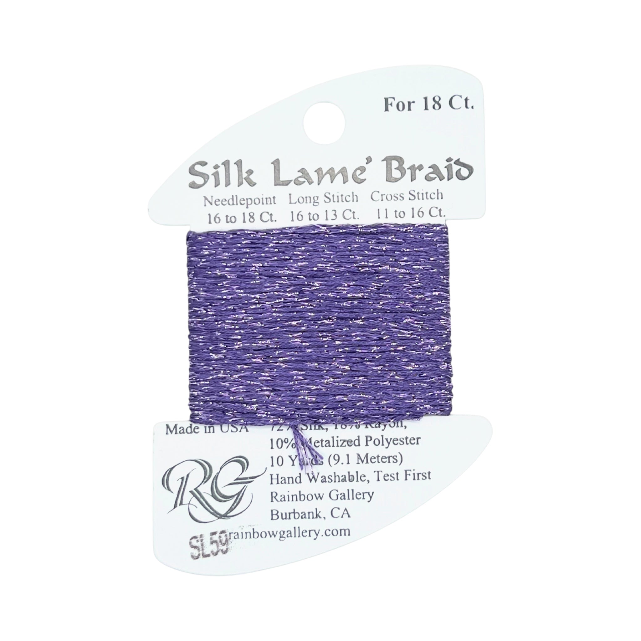 Silk Lamé Braid SL18