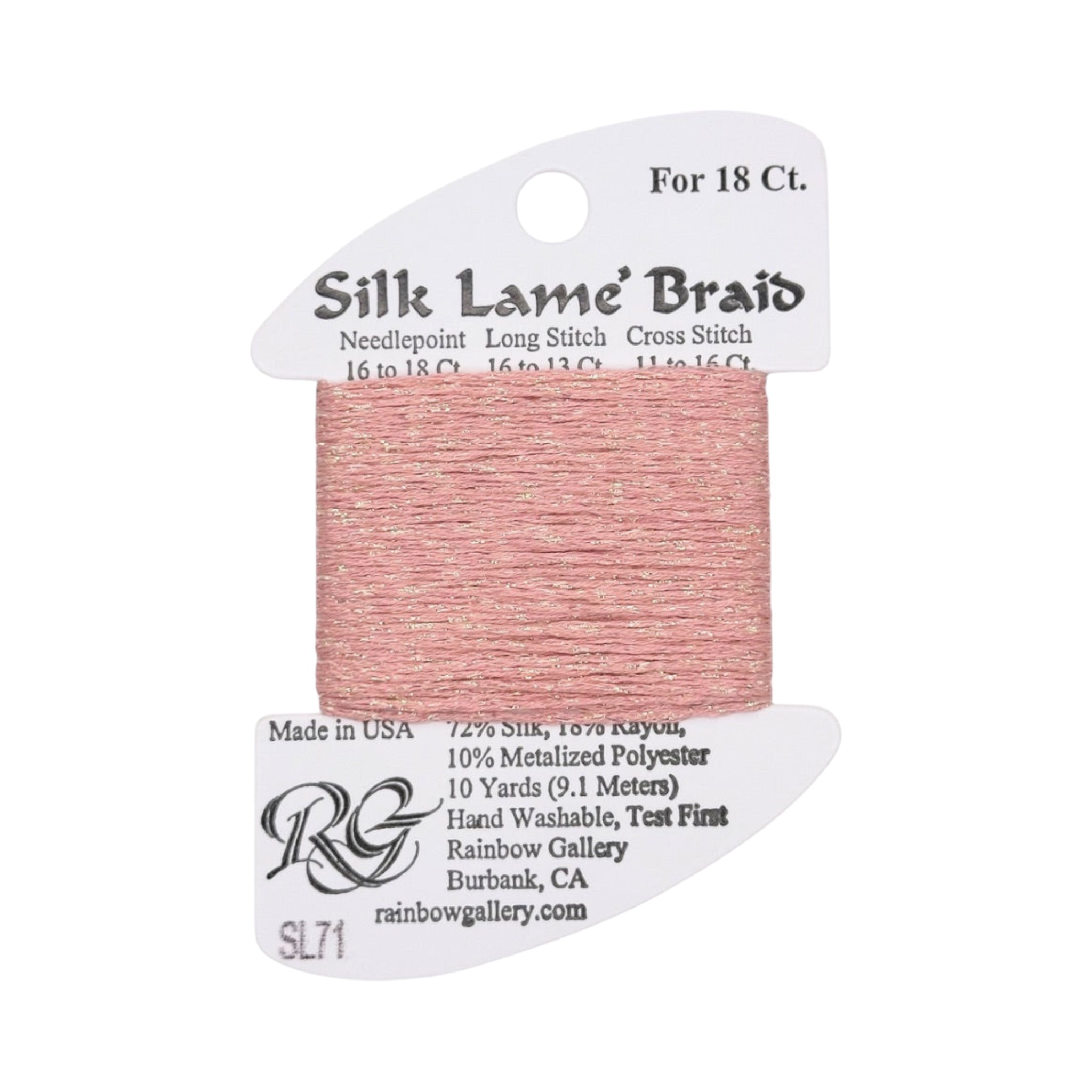 Silk Lamé Braid SL18