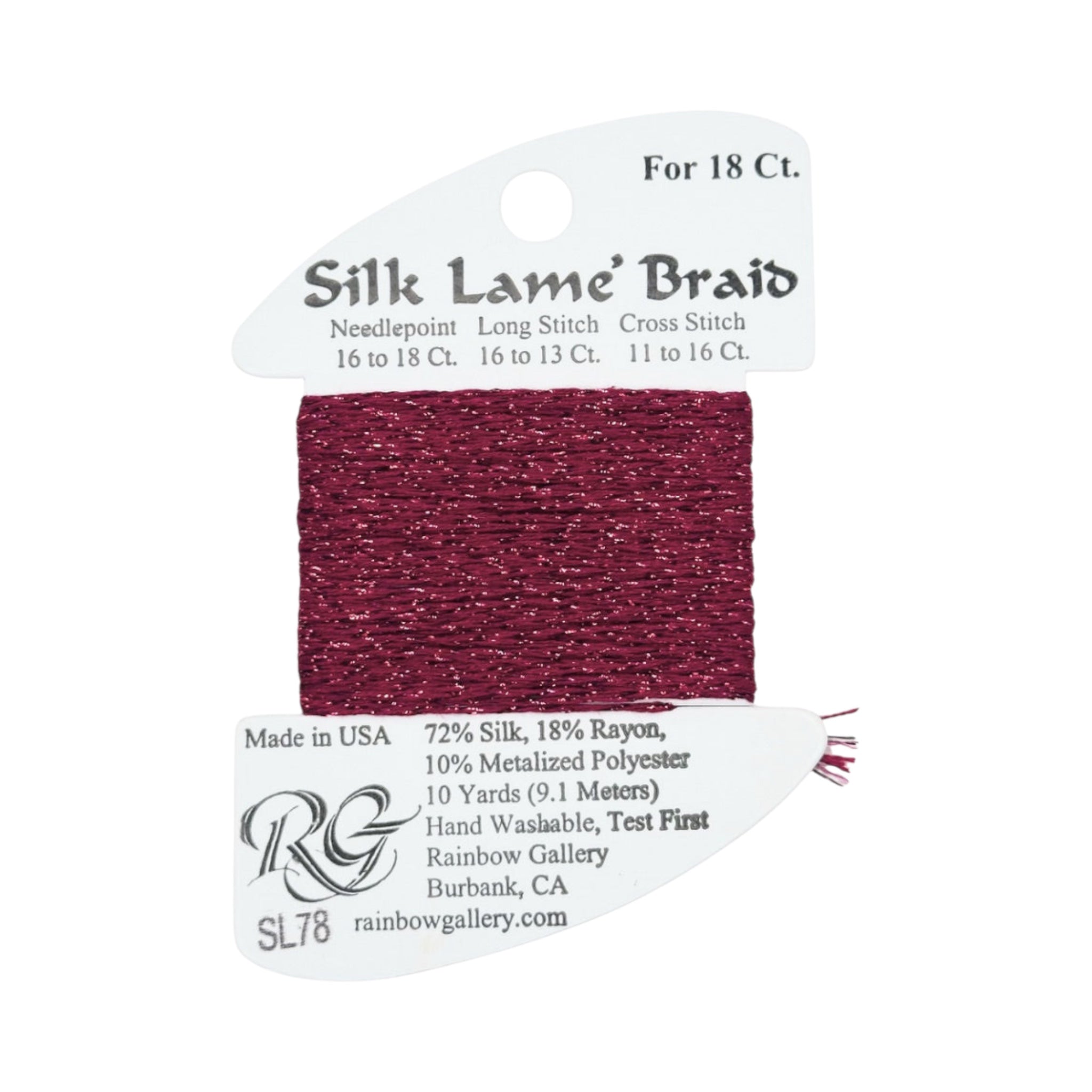 Silk Lamé Braid SL18