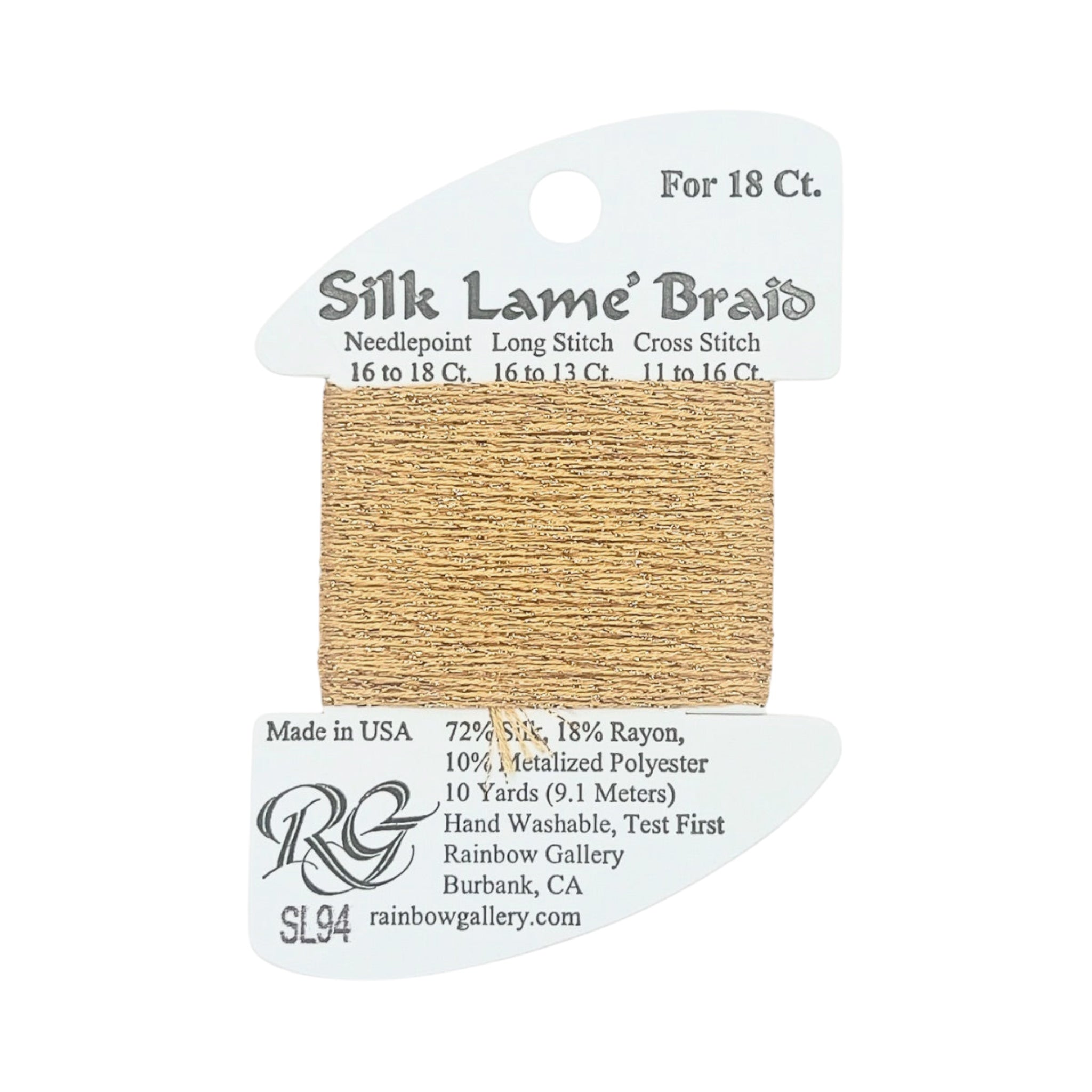 Silk Lamé Braid SL18