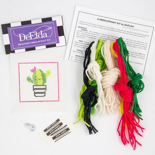 DeElda Beginner Needlepoint Kits